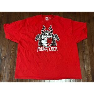 ASUKA‎ WWE WRESTLING T Shirt Mens 4XL Red Key to Evolution Asuka Lock